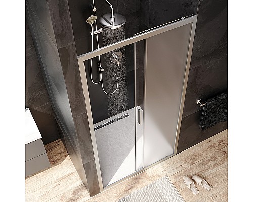 Душевая дверь AM.PM Gem Solo 110 W90G-110-1-195MM Хром матовый