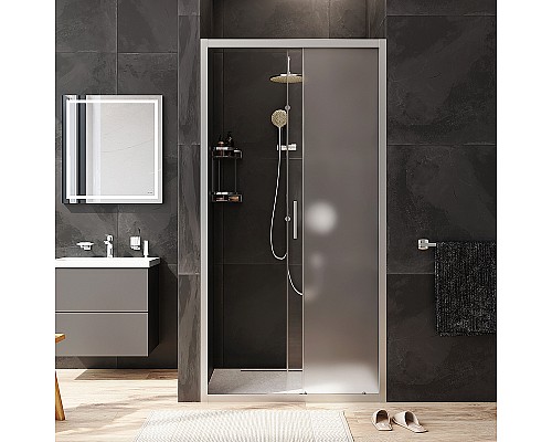 Душевая дверь AM.PM Gem Solo 110 W90G-110-1-195MM Хром матовый