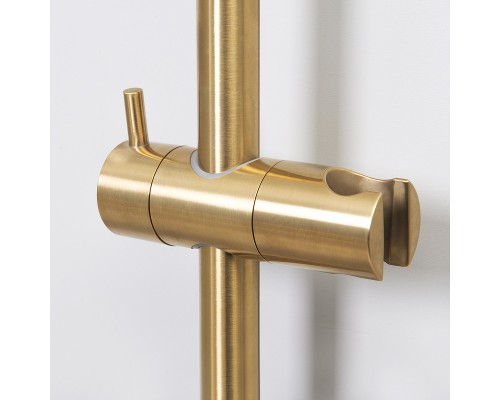 Душевая штанга WasserKRAFT Aisch A190 Золото матовое