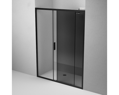 Душевая дверь AM.PM Gem 150 W90G-150-1-195BG Черный матовый -