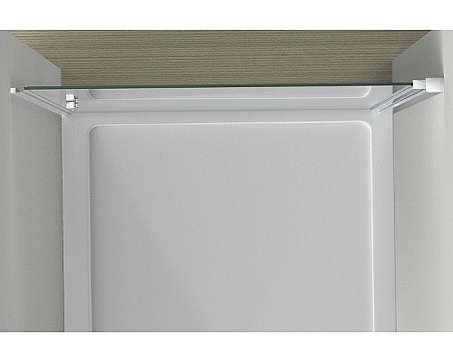 Душевая дверь Vincea Alpha 85 VDP-3AL850MT профиль Хром стекло текстурное