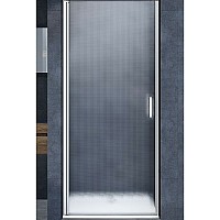 Душевая дверь Vincea Alpha 85 VDP-3AL850MT профиль Хром стекло текстурное