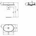 Раковина-чаша Ideal Standard Strada II Oval Vessel 60 T360401 Euro White