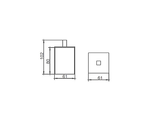 Контейнеры для ванной AltroBagno Beni aggiuntivi CBJ 083001 Cr Контейнеры для ванной AltroBagno Beni aggiuntivi CBJ 083001 Cr