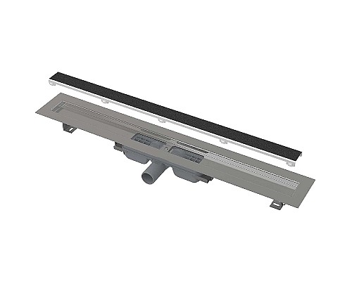 Душевой лоток Alcaplast Marble Low APZ115-850 с решеткой под плитку