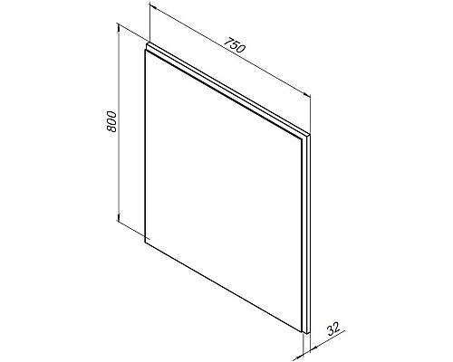 Зеркало Aquanet 00242271