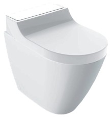 Унитаз биде Geberit AquaClean Tuma Comfort 146.310.11.1 приставной Альпийский белый с сиденьем Микролифт