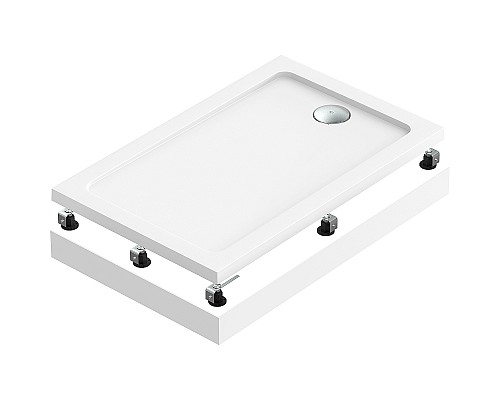 Акриловый поддон для душа Bas Олимпик 110х80 ПН00055 Белый