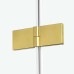 Душевая дверь NEW TRENDY AVEXA GOLD BRUSHED 110x200 (брашированное золото)