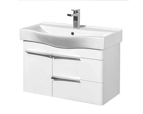 Тумба под раковину Беверли 80 белый Aquaton 1A235501BV010
