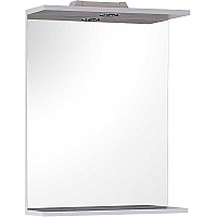 Зеркало Onika Омега 52.01 205206 с подсветкой Белый