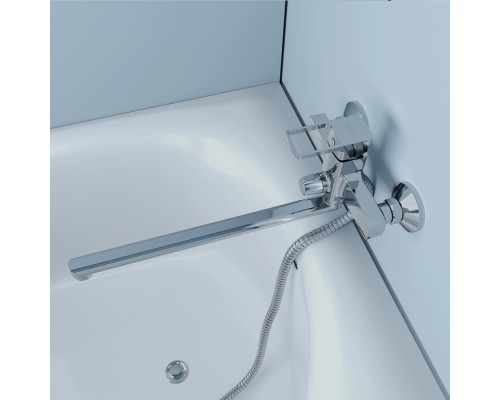 Смеситель для ванны с длинным изливом IDDIS Bild BILSB00i10WA