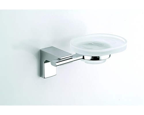 Мыльница стекло к стене Sonia 114078