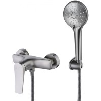 Смеситель для душа Lemark Bronx LM3703GM Графит