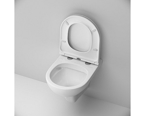 Унитаз AM.PM Gem FlashClean C901700SC подвесной с сиденьем Микролифт