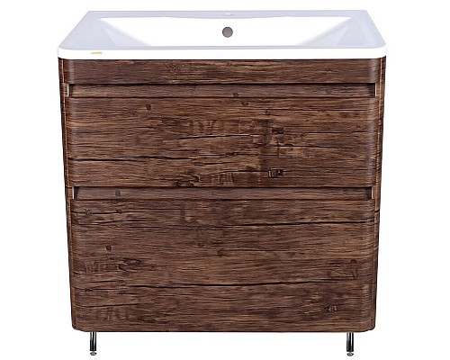 Тумба под раковину напольная Style Line Атлантика 80 ЛС-00000665 старое дерево