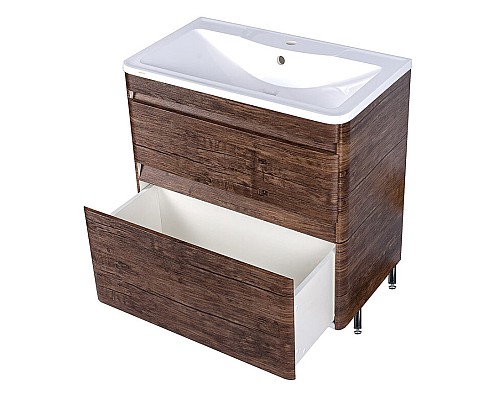 Тумба под раковину напольная Style Line Атлантика 80 ЛС-00000665 старое дерево