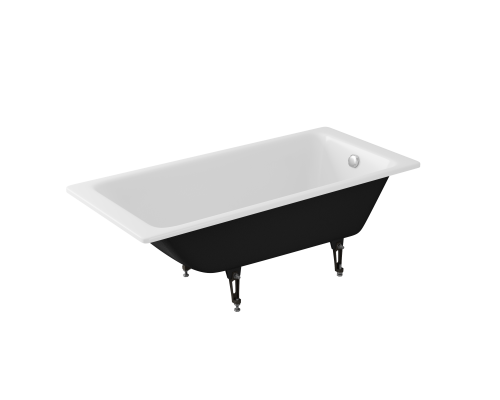 Ванна чугунная Delice Parallel 160х70, без ручек