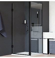 Душевой уголок RGW Hotel HO-045B 70х80 350604578-014 профиль Черный стекло прозрачное