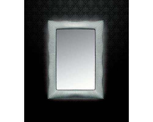 Зеркало Armadi Art Soho серебро 70х100 ППУ с подсветкой