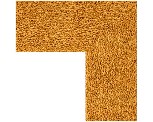 Зеркало Evoform Definite 120х70 BY 3214 в багетной раме - Чеканка золотая 90 мм