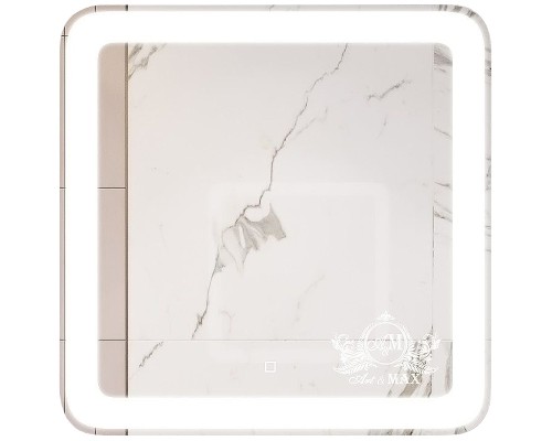Зеркало Art&Max Latina AM-Lat-800-800-DS-F с подсветкой с сенсорным выключателем