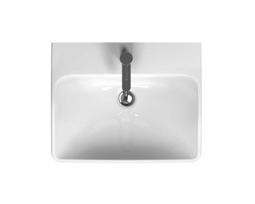 Раковина Geberit Smyle Square 60х48 см, с переливом