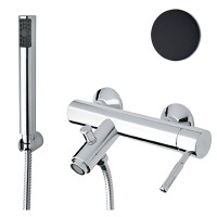 Смеситель для ванны Webert Rimini RI850101560 черный