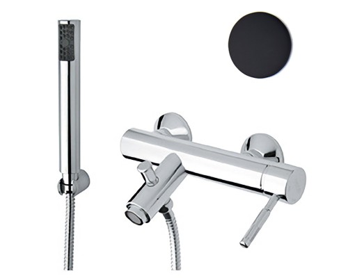 Смеситель для ванны Webert Rimini RI850101560 черный