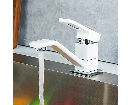 Смеситель для кухни Gappo G17-8 G4517-8 Белый