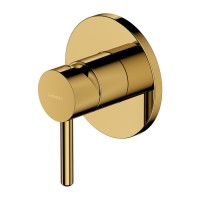 Смеситель для душа скрытого монтажа Omnires Y Y1245GL золото