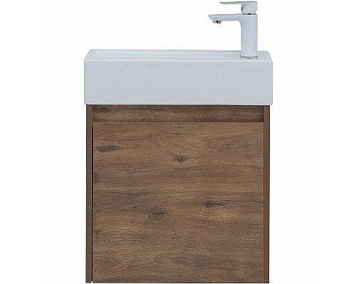 Тумба под раковину Aquanet Nova Lite 50 298855 подвесная Дуб рустикальный