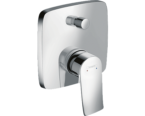 Смеситель для ванны Hansgrohe Metris однорычажный хром 31451000