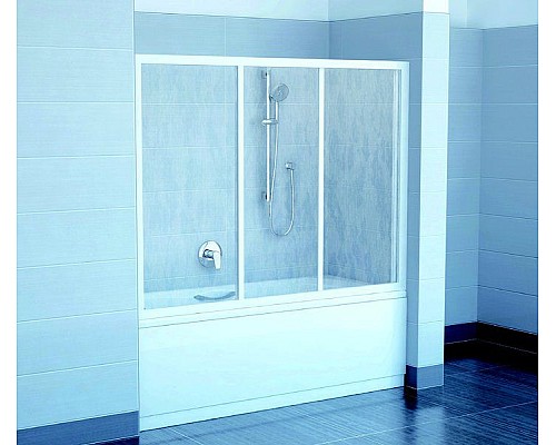 Шторка для ванны Ravak AVDP3 40VV0102Z1 170 белая Тpанспаpент