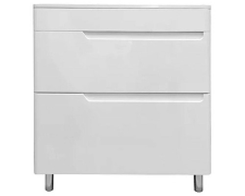 Тумба с раковиной Эстет Kare Luxe 80 ФР-00005719 Белая