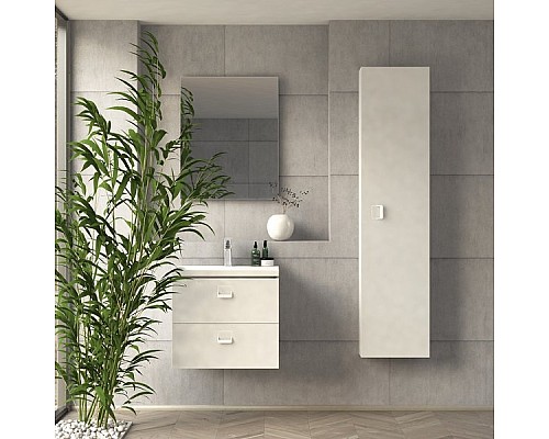 Шкаф пенал Ravak Comfort 40 X000001382 подвесной Белый глянец
