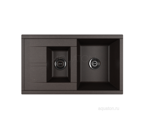 Мойка для кухни Делия 87 кофе Aquaton