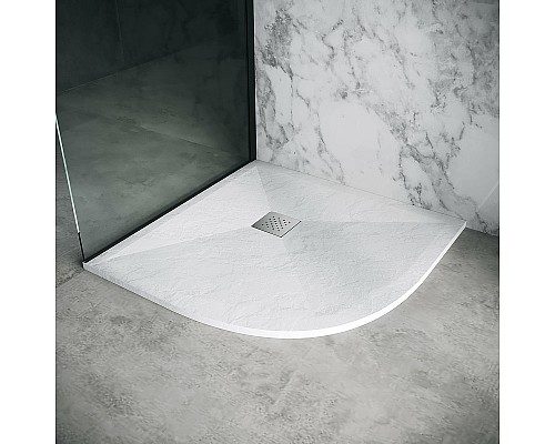 Душевой поддон из искусственного камня Grossman Strong 100x100 GR-S1100100 Белый