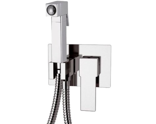 Гигиенический душ со смесителем Remer Qubica Q60 Хром