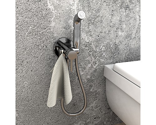 Гигиенический душ со смесителем Olive's Balear 13142BL Хром