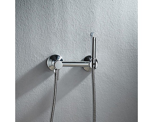 Гигиенический душ со смесителем Haiba HB5510-7 Черный матовый