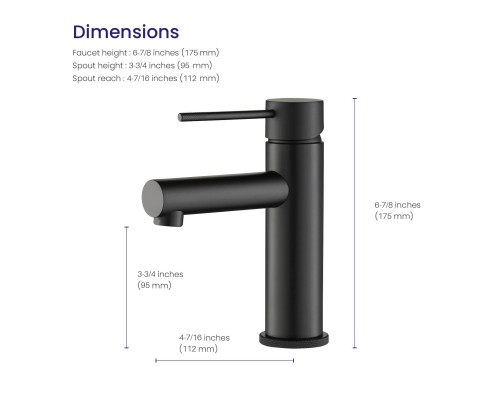 Смеситель для раковины Timo Saona 2361/03F черный