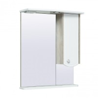 Зеркальный шкаф Runo Аликанте 60 правый