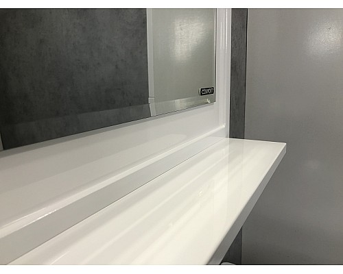 Зеркало Comforty Феррара 100 00004147993 Белый глянец