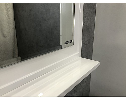 Зеркало Comforty Феррара 100 00004147993 Белый глянец