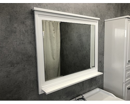 Зеркало Comforty Феррара 100 00004147993 Белый глянец