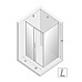 Душевое ограждение NEW TRENDY PRIME BLACK L 120x90x200 D-0320A/D-0129B (черный)