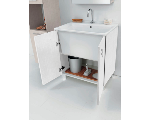 Тумба c хозяйственной раковиной Kerasan Aquadom 9165k3 60х60