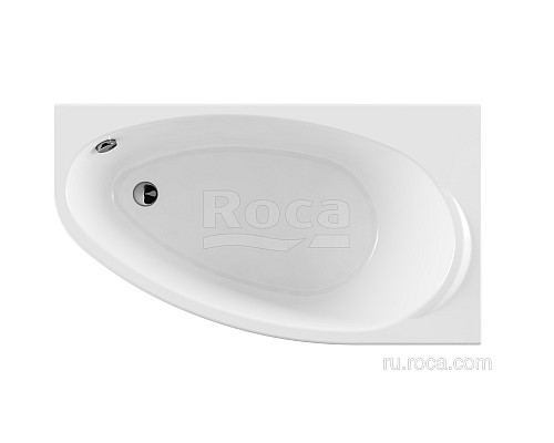Акриловая ванна Roca Corfu 160x90 асимметричная правая белая 248574000