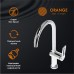 Смеситель для кухни Orange Splito Хром